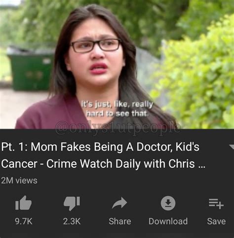 Pt. 2: Mom Fakes Being A Doctor, Kid's Cancer 